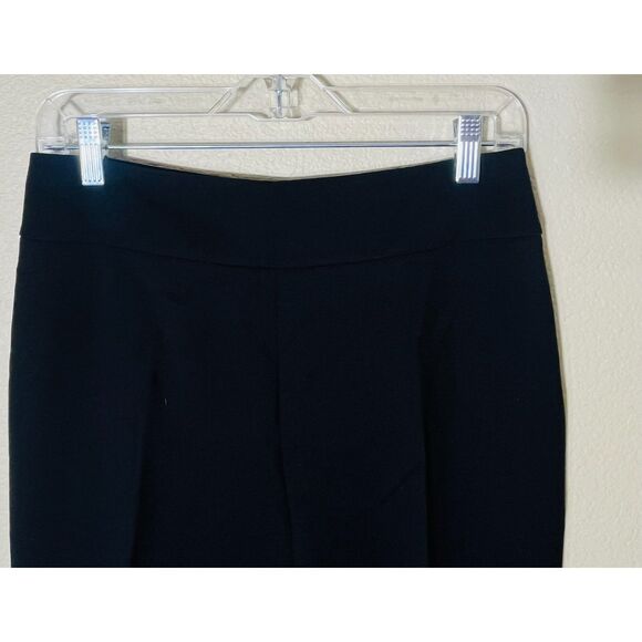 Akris Punto Black Women's Wool Straight Leg Trousers Pants 8 Retail $595 - Picture 4 of 9